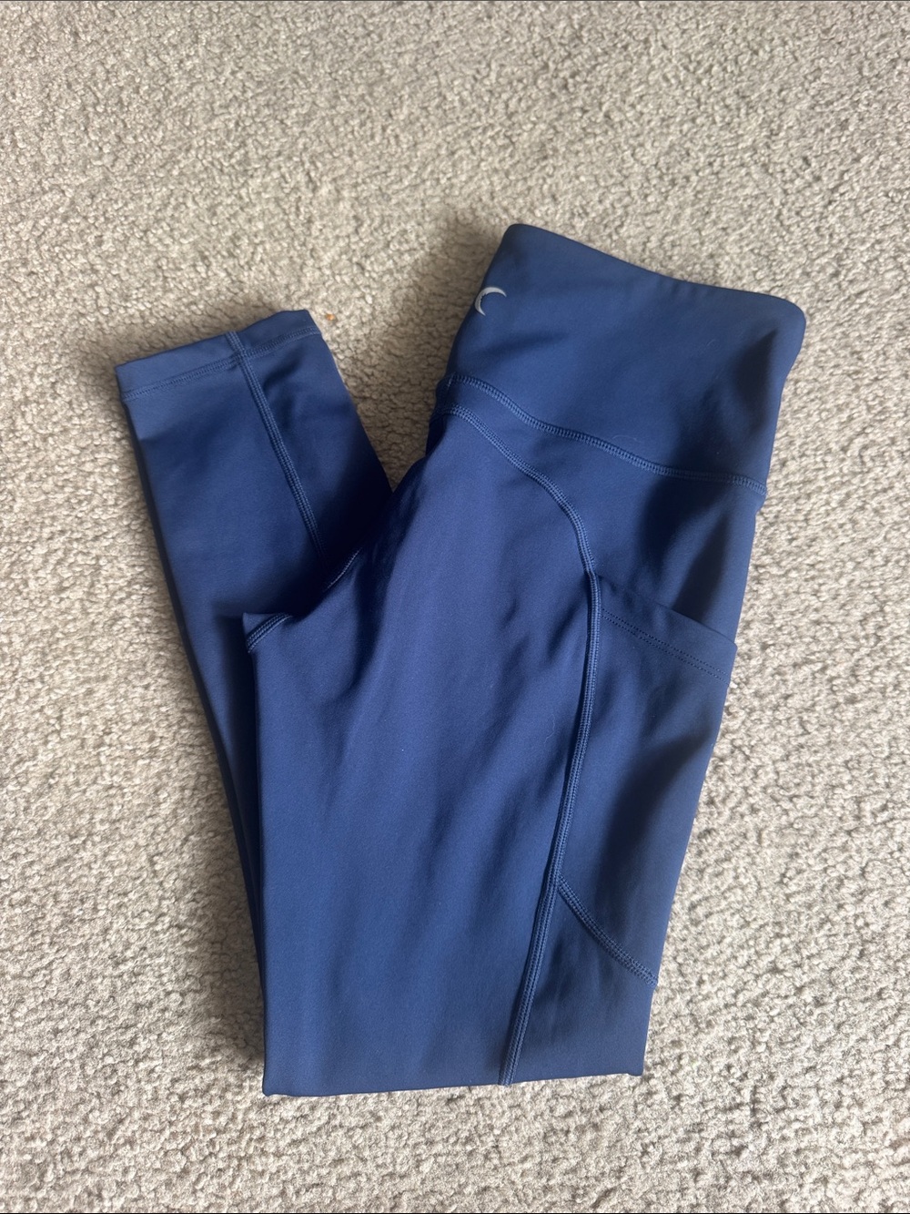 ZYIA Navy High-Waist Performance Leggings